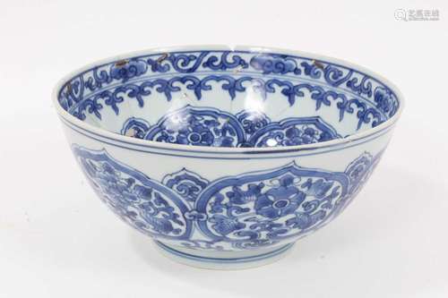 Chinese blue and white porcelain bowl