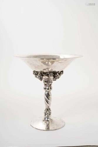 1920s Georg Jensen silver fruit dish, model 263B, London imp...