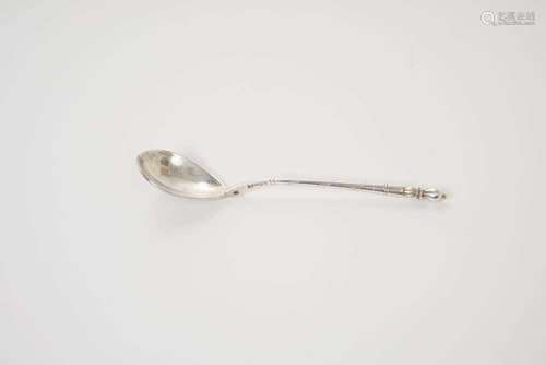 19th century Russian silver spoon