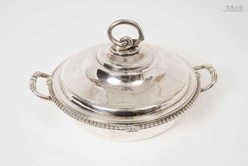 Fine quality George III silver tureen and cover