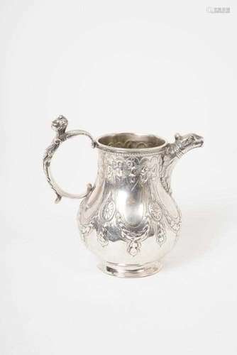 Victorian silver jug by Henry Holland, London 1875