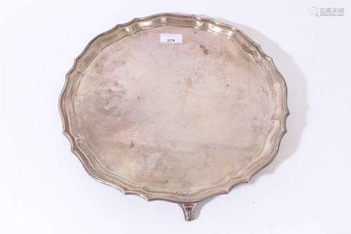 1940s Silver salver