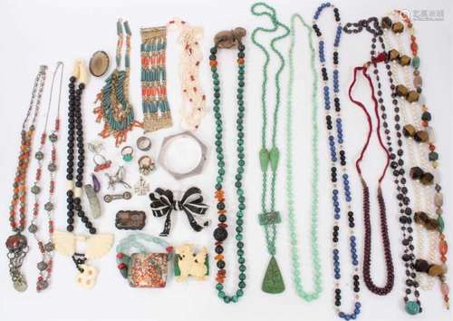 Collection of costume jewellery