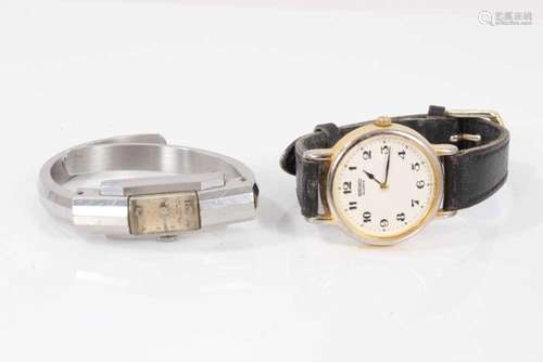 1940s/50s ladies Fabre-Leuba Geneva Art Deco bangle watch an...