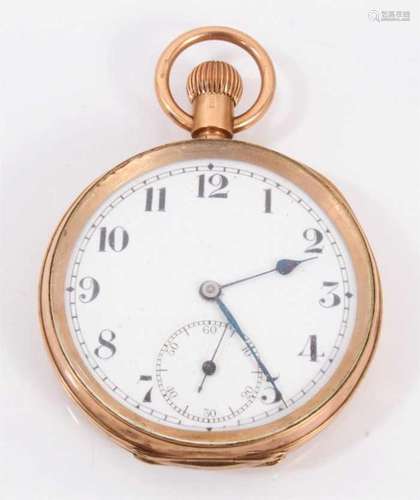 9ct gold pocket watch