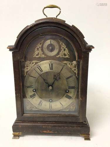 1930s Georgian-style Elliot bracket clock with Westminister ...