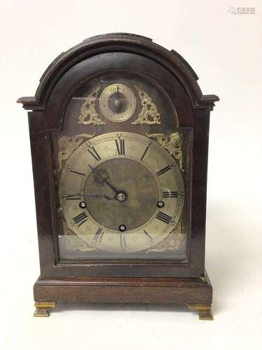 1930s Georgian-style Elliot bracket clock with Westminister ...