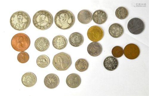 Group of 24 Pcs Coins
