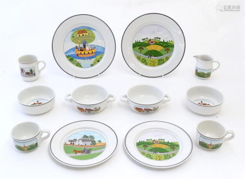 A quantity of Villeroy & Boch breakfast and dinner wares...