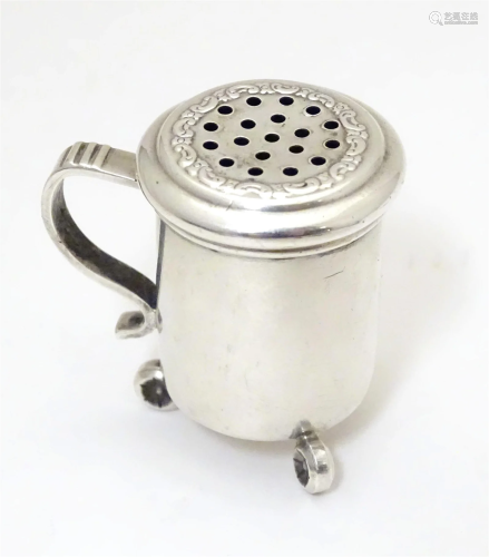 Scandinavian silver : A Swedish silver Swedish pounce pot / ...