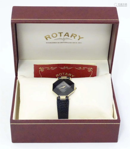 A ladies Rotary wristwatch with original guarantee booklet d...