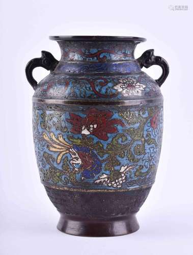 Cloisonne vase China Qing dynasty