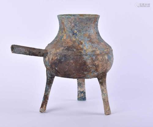 Tripod vessel Vietnam Han-Viet period 1st-3rd century