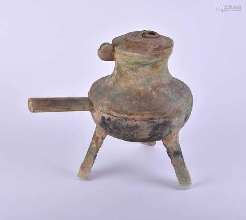 Tripod vessel Vietnam Han-Viet period 1st-3rd century