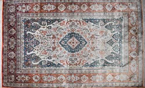 oriental silk carpet