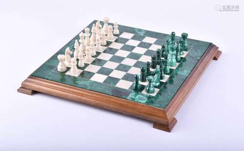 Malachite chessboard Russia