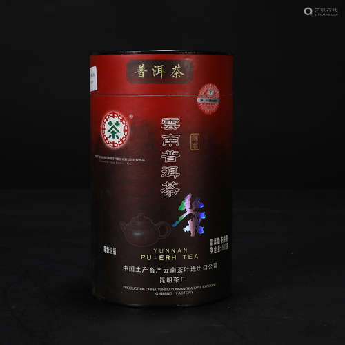 2007 中茶 0515筒装散茶 普洱熟茶 2007年