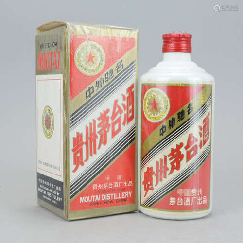 1987 1987年 贵州茅台酒 五星铁盖 53度500ml 1瓶