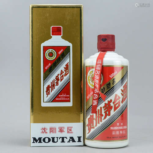 2009 2009年 贵州茅台酒 沈阳军区 53度500ml 1瓶