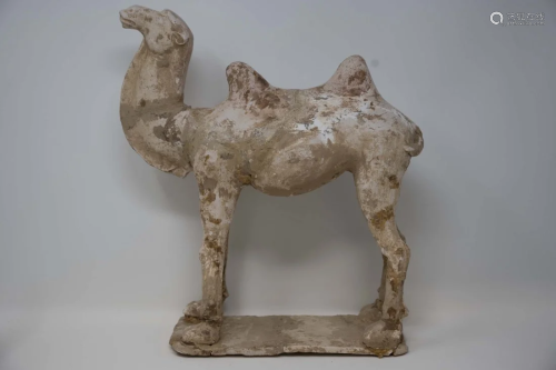 Chinese Han Dynasty Period Terracotta Camel