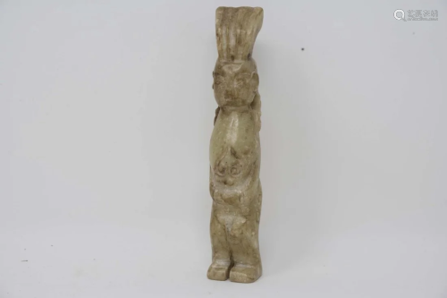 Chinese Neolithic Jade Figure Figurine