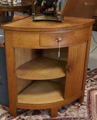 A corner cabinet with drawer, Northern Netherlands, 19th cen...