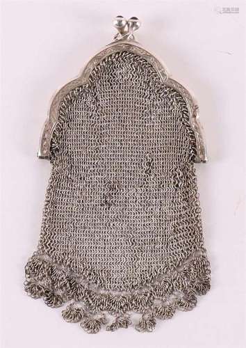 A 3rd grade silver chainmaille purse, 1st half of the 20th c...