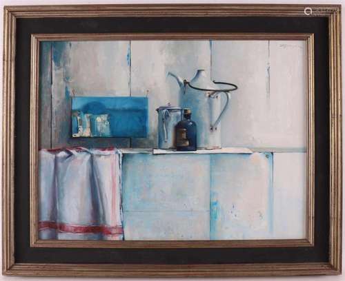 Nijmeijer, J. (Joop) (hoogeveen 1941-2017) 'Still life w...