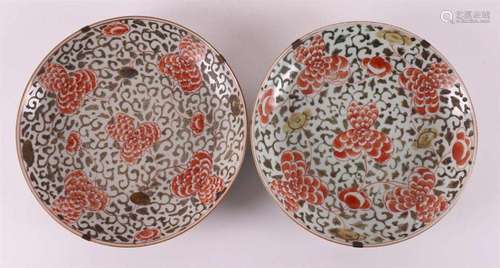 A pair of famille verte dishes, China, Kangxi, circa 1700.