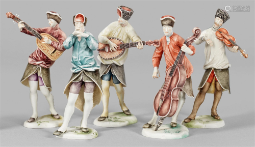 Fünf Musikerfiguren