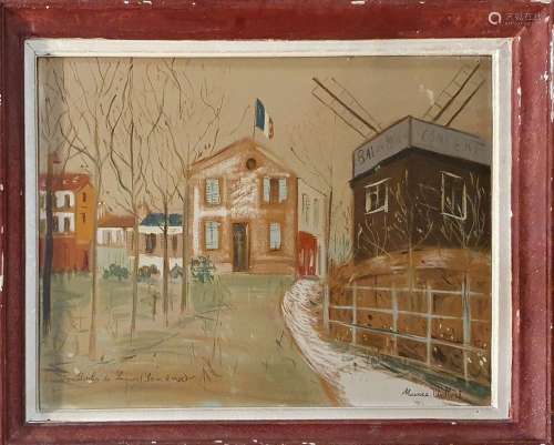 UTRILLO Maurice, d'aprèsLe moulin de Sannois, Seine et O...