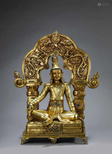 Gilt-Bronze Figure of Buddha