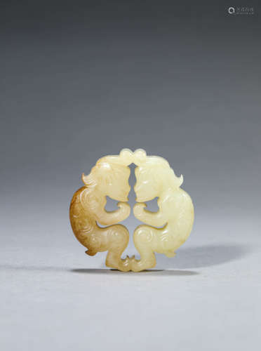 Carved Jade Figure Ornament