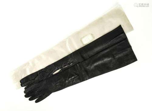 CHRISTIAN DIOR - LEATHER GLOVES - 50s / 60s