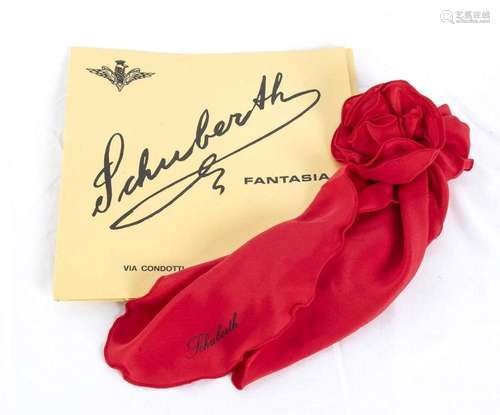 SCHUBERTH - NECK SCARF - late 50s/early 60s