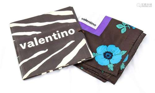 VALENTINO SILK SCARF 70s