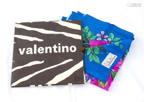 VALENTINO SILK SCARF 80s