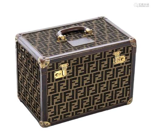 FENDI - BEAUTY TRUNK CASE - late 70s early 80s