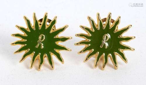 ROBERTA DI CAMERINO - EARRINGS - 80s