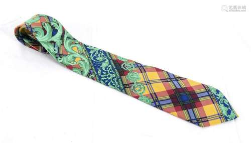 GIANNI VERSACE - SILK TIE - 90s