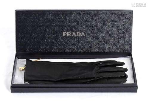 PRADA - LEATHER GLOVES - 2020 ca