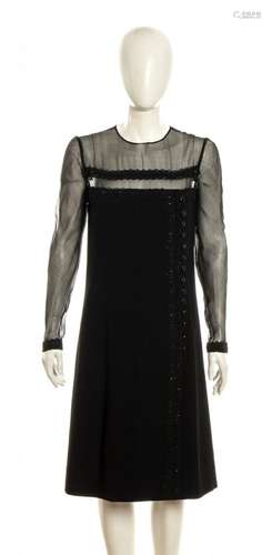 AIAZZI FANTECHI - WOOL CREPE DRESS - 60s