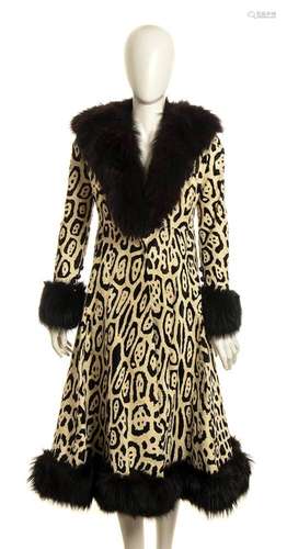 FENDI - PONY MAXY COAT - 1970-1971