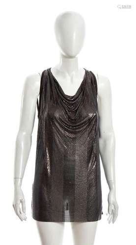 GIANNI VERSACE - OROTON MAXI TOP - fall winter 1983-1984