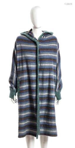 MISSONI (ATTRIBUTED) - WOOL COAT - 80s/90s -