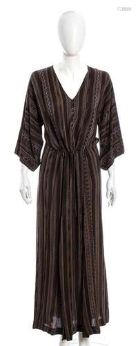 BASILE (BY MURIEL GRATEAU) - SILK MAXI DRESS - fall winter 1...