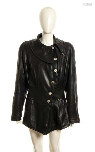 THIERRY MUGLER ACTIV - LEATHER JACKET - 80s