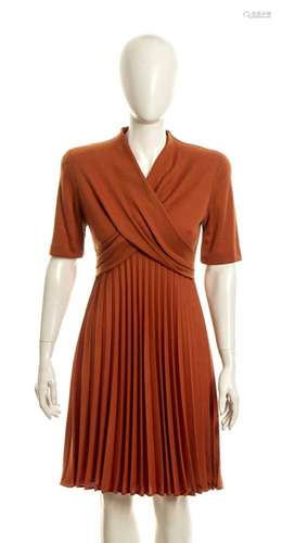 GIANLUCA GABRIELLI - WOOL JERSEY DRESS - Late 80s