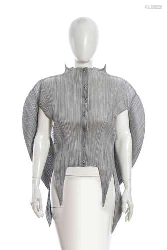 ISSEY MIYAKE PLEATS PLEASE - SHIRT - late 90s early 00s