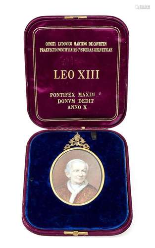 Vatican - Portrait in case of SS Pope Leo XIII